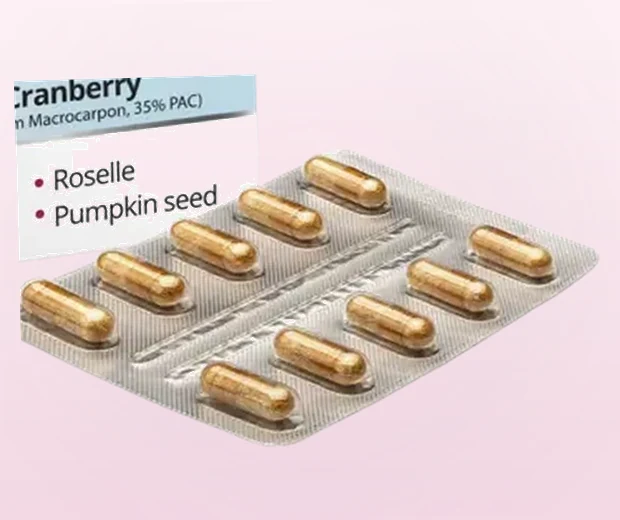 Blister Cystolax da dieci capsule